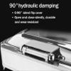 Aprilhp Chafing Dish Buffet Set, Food Warmer Buffet Server with Electronic Temperature Control and Visual Hydraulic Cover, Buffet Sever and Warmer Detachable for Catering Hotel Parties (Size:3 Grid) view 4