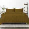 1Pcs Pinch Pleated Comforter Premium Super Soft 400 GSM All Season Pintuck 1000 Thread Count 100% Egyptian Cotton King/Cal King Size (94" x 104") Inch - Taupe Pinch view 2