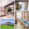 Ceiling Curtain Track, Sliding Door White Ceiling Curtain Track - 3.2/6.5/9.8/13.1/16.4/19.6 ft Long, Gazebo/Patio/Bedroom Sliding Curtain Rod, Flexible Bendable, Easy to Install ( Size : 400cm/4m/13. view 2