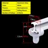Ceiling Curtain Track, Sliding Door White Ceiling Curtain Track - 3.2/6.5/9.8/13.1/16.4/19.6 ft Long, Gazebo/Patio/Bedroom Sliding Curtain Rod, Flexible Bendable, Easy to Install ( Size : 400cm/4m/13. view 3