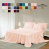 Queen Size 6-Piece Sheet Set 1000 Thread Count Authentic Combed Cotton Bed Sheets fits up to 14-16 inch Deep Pocket (Solid, Peach) view 2