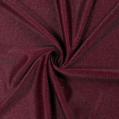 VDS Chiffon Fabric | 35 Yards Continuous | 60 Wide | Sheer Shimmer Glitter Arch Cloth for Wedding Engagement Event Party Banquet Decoration Canopy Arbor Drapery Panel Backdrop DIY (Burgundy)