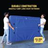 Cali King Mattress Bags - 2 Pack Extra-Thick Reusable Storage Bags with Zippered Closure and 8 Handles for Moving Protection view 4