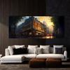 Sense Canvas Paris City 11 Canvas Art - Home Decor Wall Art Print Poster Painting Small 20x8 / 0.75" view 2
