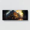 Sense Canvas Paris City 11 Canvas Art - Home Decor Wall Art Print Poster Painting Small 20x8 / 0.75" view 4