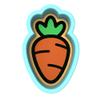 Carrot Cutter & Stamp #2A (6 in Tall X 4.72 in. Wide) view 1