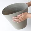 CANMNT Trash Can Small Waste Bin Desktop Garbage Trash Can Plastic Home Office Table Trash Can Dustbin Basket Household Sundries Barrel Box Trash Can Wastebasket view 3