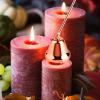 3 in 1 Candle Accessory Set, Stainless Steel Candle Wick Trimmer Cutter Candle Snuffer Extinguisher Wick Dipper, Candle Care Tools Gift for Candle Lovers (Rose Gold) view 3