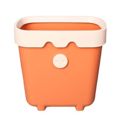 CANMNT Trash Can Nordic Style Trash Can Household Crevice Toilet Bathroom Living Room No Cover Narrow Kitchen Light Luxury Large Capacity Paper Basket Trash Can Wastebasket