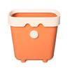 CANMNT Trash Can Nordic Style Trash Can Household Crevice Toilet Bathroom Living Room No Cover Narrow Kitchen Light Luxury Large Capacity Paper Basket Trash Can Wastebasket view 1
