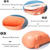 CANMNT Trash Can Nordic Style Trash Can Household Crevice Toilet Bathroom Living Room No Cover Narrow Kitchen Light Luxury Large Capacity Paper Basket Trash Can Wastebasket view 3