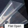 100 Pack 40 Inch Long Narrow Flat Open Poster Bags, Clear Blueprint Waterproof Tube Storage Sleeves view 3