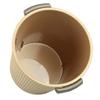 Trash Can Round Trash Can Classification Bucket Household Kitchen Living Room Large Garbage Cans Plastic Bathroom Toilet Paper Basket Trash Can Wastebasket (Color : Brass, Size : 6L) view 4