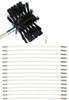 LIYUN Chimney Sweep kit Chimney Sweep Kit, 6/9/12/15 Flue Brush Rods, Nylon Chimney Cleaning Brush, Flue Brush Kit for Dry Flue Duct Removal,12m (Color : 15 Rods, Size : 410mm) view 1