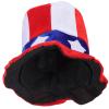 ABOOFAN American Flag Top Hat Red White Blue Patriotic Top Hat Uncle Sam Costume Accessories for Independence Day 4th of July Party Decoration view 2