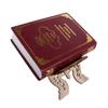 1PCS Folding Carved Wooden Cookbook Holder,Wooden Book Shelf Recipe Book Holder Textbook Display Stand(A) view 4