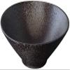 9 Inch Ceramic Mixing Bowls Black Sevres Porcelain Bowl Creative Cutlery Dinnerware with Japanese Retro Style view 1