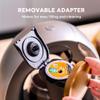 BENFUCHEN Pod and Grounds Single-Serve Coffee Maker, 2 in 1 One Cup Coffee Machine Compatible with K-Cup Pod & Coffee Grounds/Tea, Compact Design, 4-8oz, Grey view 2