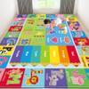 LTKOUGFAM Kids Play Rug for Playroom, ABC Educational Rugs for Classroom, Preschool Floor Play Mat for Kids Toddler Baby, Large Soft Kid Rug Carpet for Boy Girl Bedroom (110X78.7 INCH Green) view 1