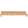 Coffee Cup Holder,Bamboo Teacup Holder,Coffee Mug Holder Tea Cup Organizer Shelf Tea Cup Draining Rack Organizer Tea Ceremony Kitchen Restaurant Accessories(Six grids) view 1