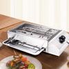 Gdrasuya10 Electric Smokeless Grill, 1800W Stainless Steel Indoor Searing BBQ Grill, 42.5x25.5cm Cooking Area, 50-300C Temp. Control, Easy Clean view 3