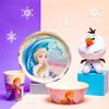 Zak Designs Disney Frozen 2 Kids Dinnerware Set 3 Pieces, Durable and Sustainable Melamine Bamboo Plate, Bowl, and Tumbler are Perfect For Dinner Time With Family (Anna, Elsa, Olaf) view 2