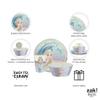 Zak Designs Disney Frozen 2 Kids Dinnerware Set 3 Pieces, Durable and Sustainable Melamine Bamboo Plate, Bowl, and Tumbler are Perfect For Dinner Time With Family (Anna, Elsa, Olaf) view 4