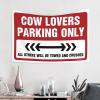 gaeruite Tapastry'S Wall Hanging Cow Lovers Parking Only Tapestry Bed Room Decorations Wall Tapestry College (Size : 75X100CM) view 2
