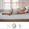 8 inch Twin Size Mattress with Cover, Cooling Gel Memory Foam Twin Mattress for a Cool Sleep & Pressure Relief, Medium Firm Mattress Pad Twin Mattresses, Bed in a Box, CertiPUR-US Certified view 2
