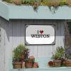gaeruite Metal Bar Signs I Love Weston Tin Sign Funny Sogns Funny Tin Metal Signs (Color : Colour, Size : 30X40CM) view 4