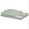 Green Buffalo Plaid 3 Piece Bath Towels Set, Geometric Striped Minimalist Art Soft & Absorbent Towel for Bathroom, Hotel (1 Bath Towel 30x60, 1 Hand Towel 16x28, 1 Washcloth 13x13) view 2