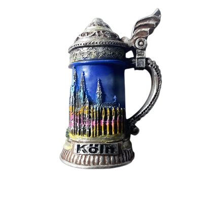 Koln Germany Refrigerator Magnet Travel Souvenir 3D Fridge Decoration Magnetic Sticker Hand Painted Craft Collection