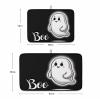 Halloween Dish Drying Mat for Kitchen Counter, Black-Boo Guest Horror-Spooky Decor Absorbent Reversible Dish Drainer Rack Mats for Coffee Bar Mats 18''x24'' 2 PCS view 3