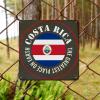 ArogGeld Metal Sign Costa Rica Flag Metal Tin Sign The Greatest Place on Earth Home Wall Decoration National Flags 10x10in Funny Metal Plaque for Street Home Bar Club Kitchen view 3