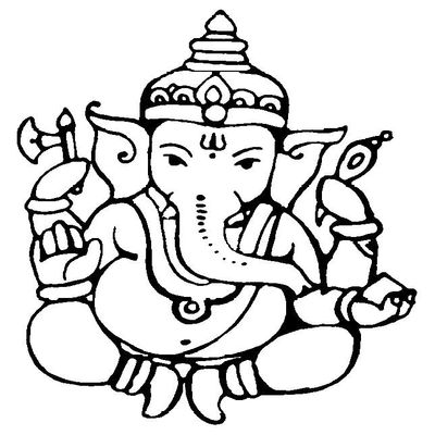 Aakrati Devyom 13 Inches Big Lord Ganesha Brass Statue Idol Sculpture Murti Vinayagar Ganpati Bappa Morya (Ganesha-041)