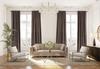 CASANEMA Extra Long Solid Luxury Matte Velvet Soft Curtain Redwood Single Panel Hanging Back Tap & Rod Pocket Home Dcor 5-25 Feet Custom Made Curtains -Made in Turkey Each(52"x63") view 1
