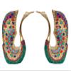 Aakrati Devyom Brass Swan Pair Statue Vastu Decorative Showpiece Birthday Gift Height 9.5 Inch view 1