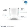 Tervis Beachcomber Collection Scallop Shell Made in USA Double Walled Insulated Tumbler Travel Cup Keeps Drinks Cold & Hot, 12oz, Scallop Shell view 3