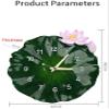 Wall Clock Modern Wall Clock Silent and Non TickingBattery Operated Digital Quiet Sweep Office Home School Kitchen Decor Wall Watch Personality view 2