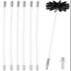 chimney sweep kit Chimney Brush And Rods Kit, Dryer Duct Cleaning Kit, Lint Remover, Vent Cleaning Kit Chimney Sweep Kit With 6/9/12/15 Flexible Rods,610mm,12 Rods ( Color : 6 Rods , Size : 410mm ) view 1
