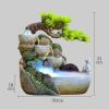 BONAD Desktop Fountains Indoor Tabletop Fountain Waterfall Zen Meditation Indoor Waterfall Function with Automatic Pump Artificial Tree and Lighting Waterfall Home/Office Decor (Size : CH) view 2