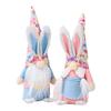 Santa's Workshop 10" Pink and Blue Bunny, Set of 2 Gnome, Multi view 1