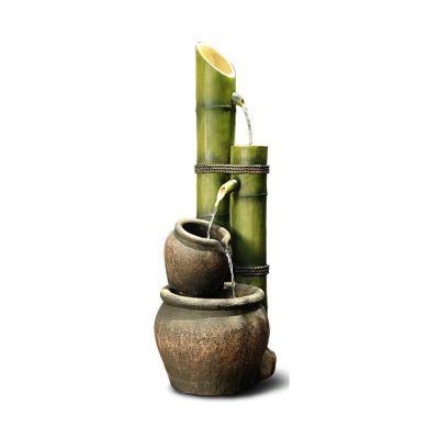 BNNP Tabletop Water Fountain Desktop Fountain- Indoor/Outdoor Tabletop Waterfall Fountains Meditation Waterfall Fountain for Office Living Room Decor Indoor Fountain
