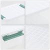 AnnkkyUS 20 Quart Clear Latching Boxes, Plastic Storage Bins with Lids Set of 6 view 2