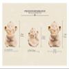 ALDEPO Sculpture Tabletop Ceramics Mini Monkey Statue Office Table Top Decor Figurine Gift Collection Statue (Color : White3) view 2