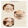 ALDEPO Sculpture Tabletop Ceramics Mini Monkey Statue Office Table Top Decor Figurine Gift Collection Statue (Color : White3) view 3