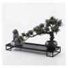 ALDEPO Sculpture Tabletop New Chinese-Style Desktop Podocarpus Bonsai Ornaments Indoor Desktop Ornaments Plant Desktop Decoration Statue view 4