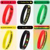 JUNEBRUSHS 42pcs Happy Juneteenth Silicone Bracelets,Party Favors Rubber Wristbands Accessories Freedom Black Freedom African Independence Day Patriotic Decoration Supplies view 3