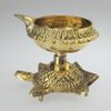 Devyom Inc Brass Diya Kuber on Tortoise - Brass Pooja Diya  Oil lamp Burner view 1