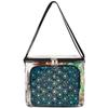 bisibuy Circle Ethnic Pattern Clear Lunch Bag Stadium Approved PVC Plastic See Through Lunch box with Adjustable Strap for Sports Events Concerts Office view 1